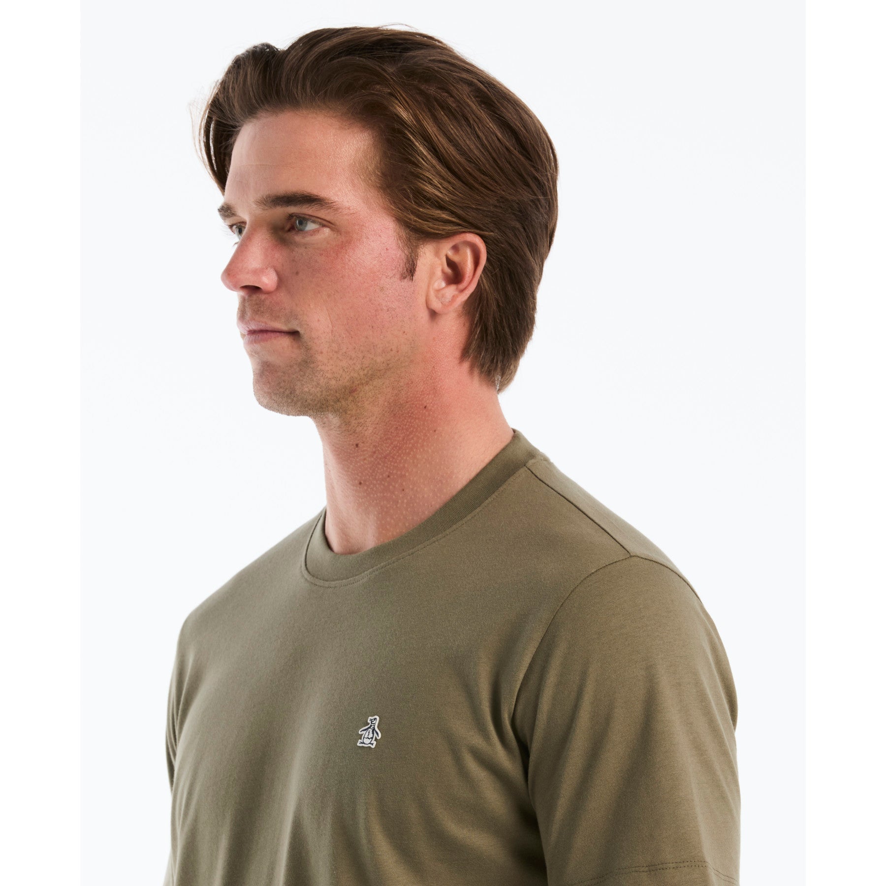 Sticker Pete Logo T-Shirt In Dusty Olive