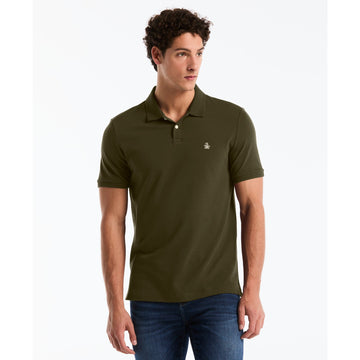 Daddy Pique Polo In Dusty Olive