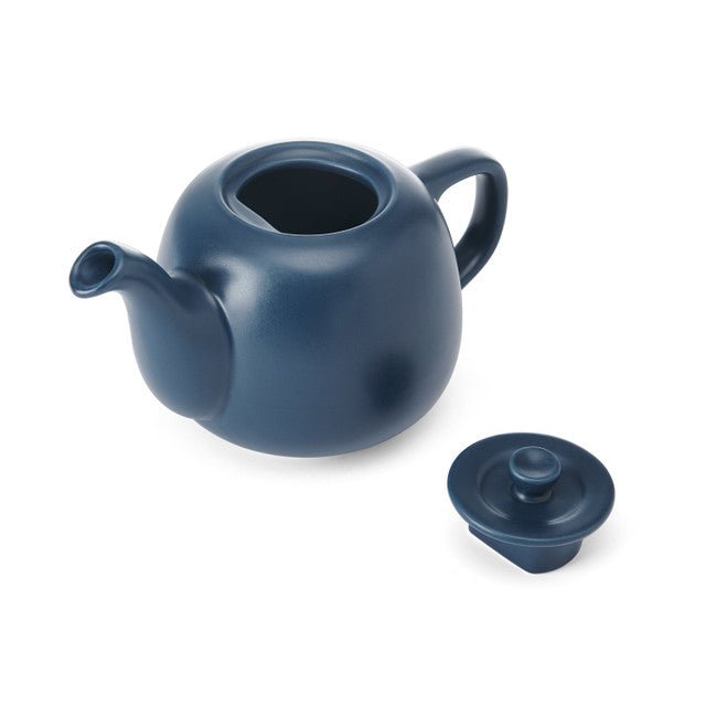 La Cafetière Classic Teapot, Navy, 600ML - RUTHERFORD & Co