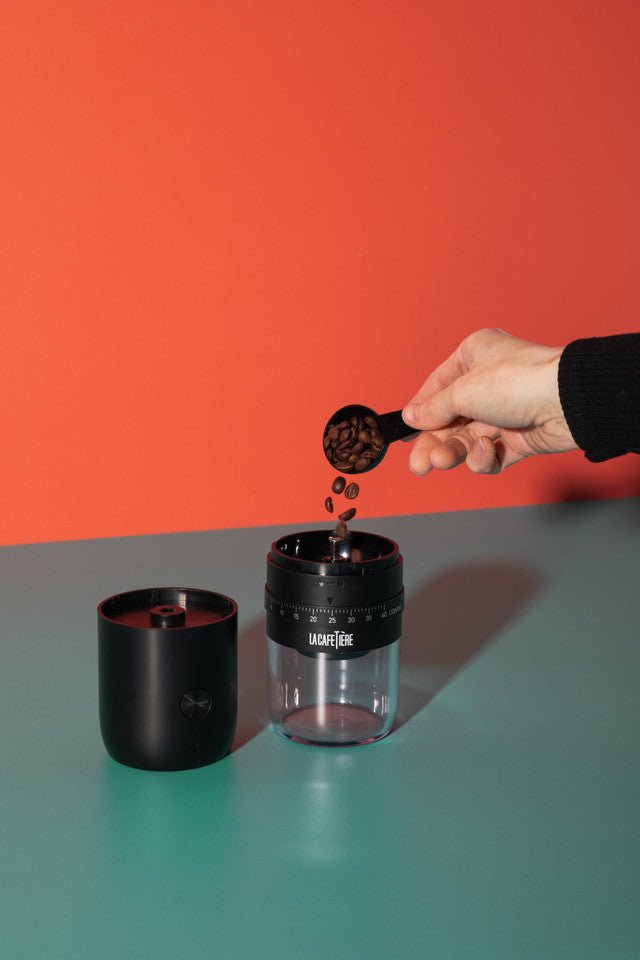 La Cafetière Electric Ceramic Burr Coffee Grinder, 200ml - RUTHERFORD & Co