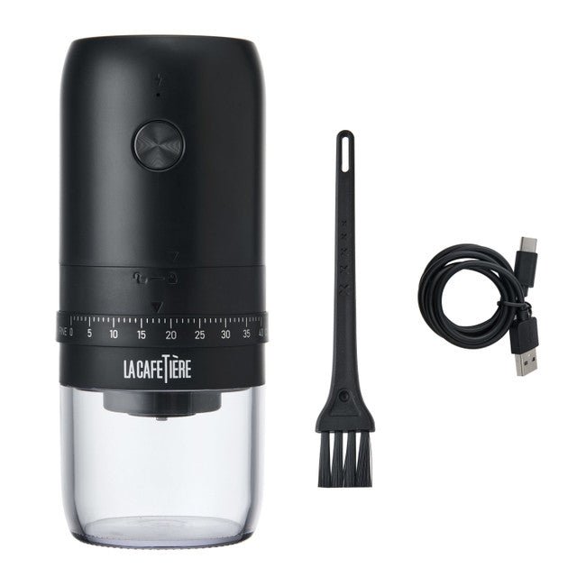 La Cafetière Electric Ceramic Burr Coffee Grinder, 200ml - RUTHERFORD & Co
