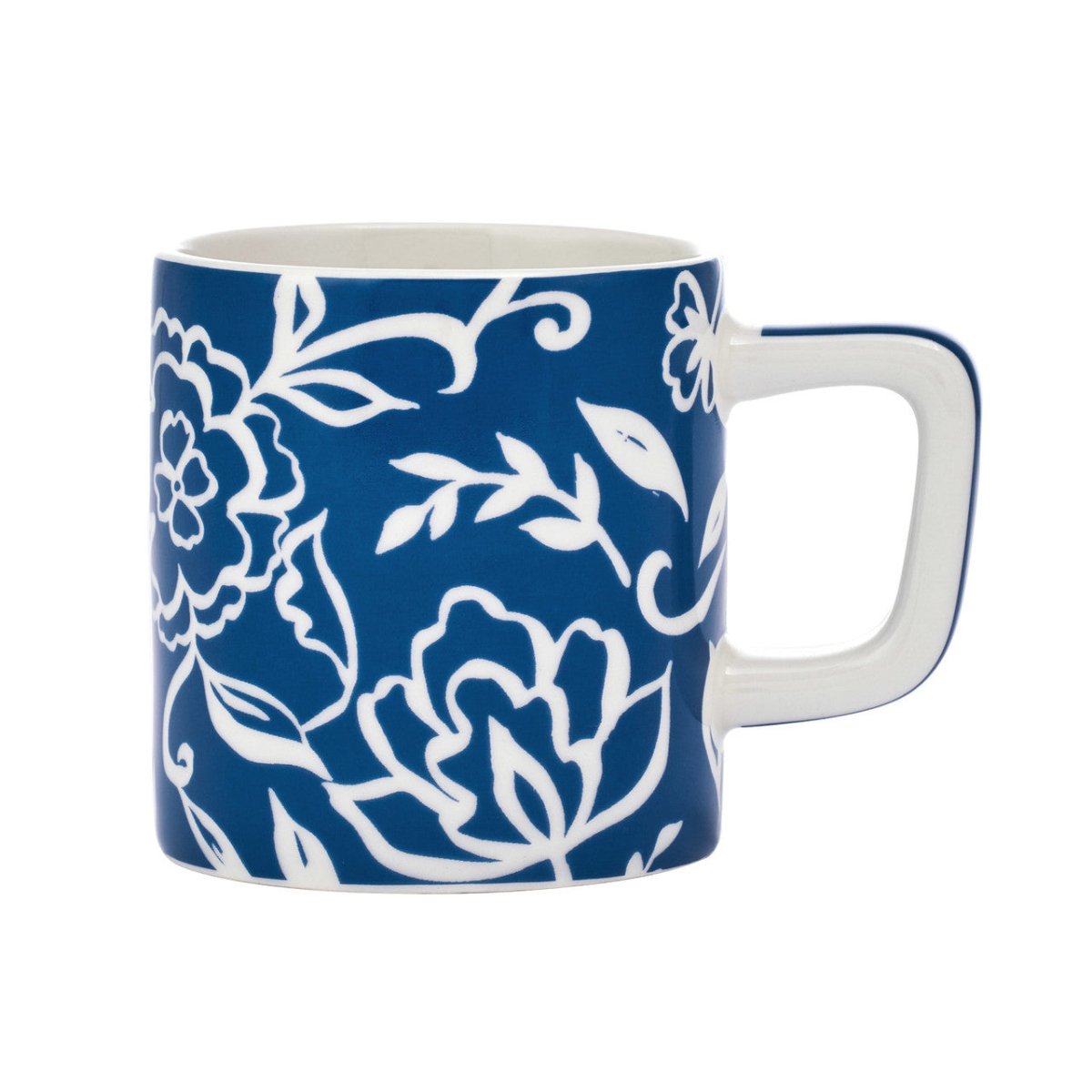 La Cafetière Espresso Cup White Floral - RUTHERFORD & Co