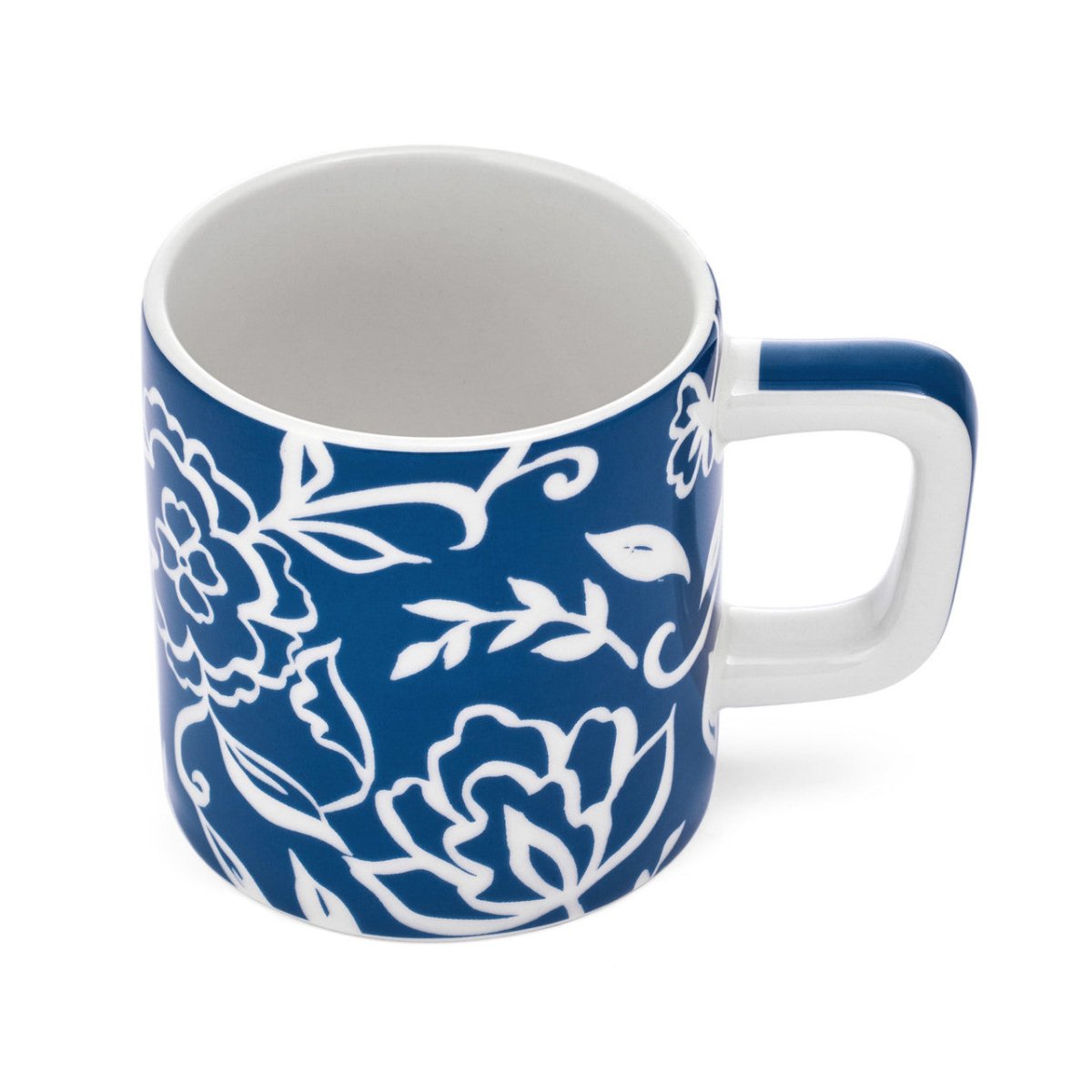 La Cafetière Espresso Cup White Floral - RUTHERFORD & Co