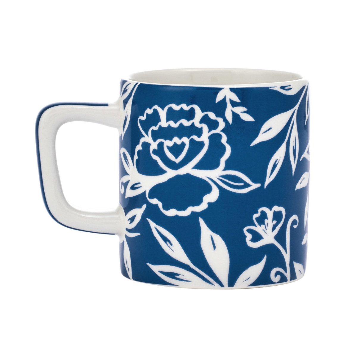 La Cafetière Espresso Cup White Floral - RUTHERFORD & Co