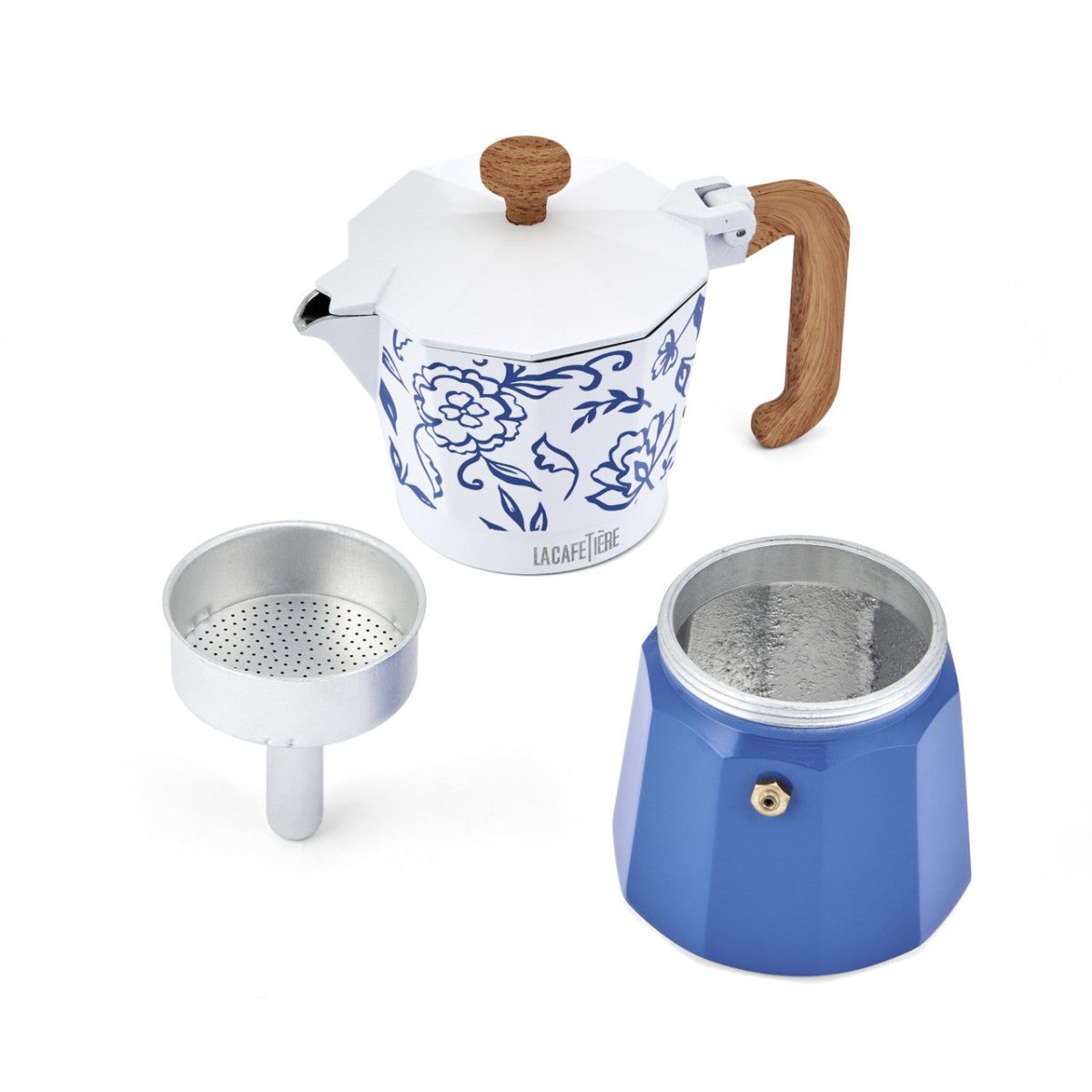 La Cafetière Espresso Maker Floral - RUTHERFORD & Co