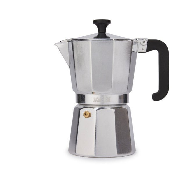 La Cafetière Venice Aluminium Espresso Maker, 6 - Cup - RUTHERFORD & Co