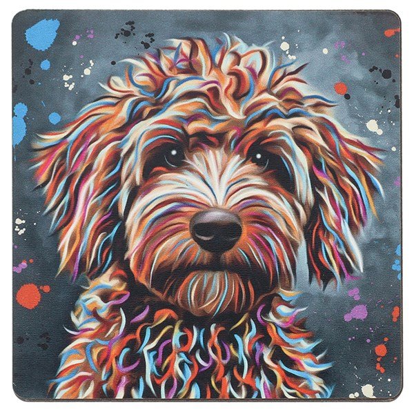 Labradoodle Coaster - RUTHERFORD & Co
