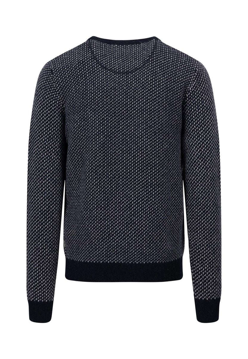 Lambswool Crew Neck Knitwear - RUTHERFORD & Co