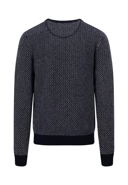 Lambswool Crew Neck Knitwear - RUTHERFORD & Co