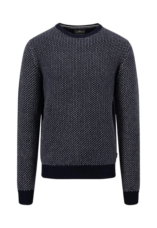 Lambswool Crew Neck Knitwear - RUTHERFORD & Co