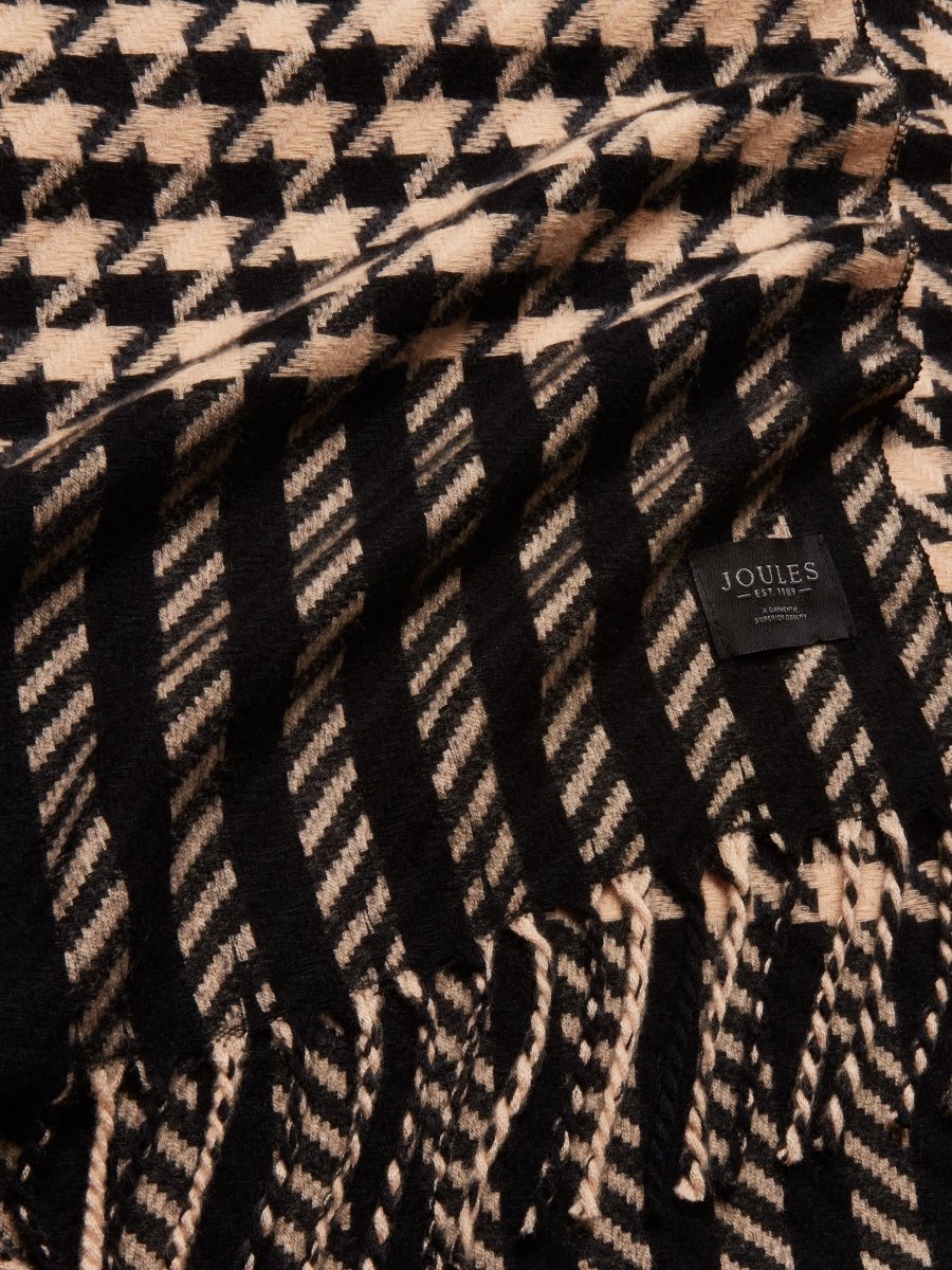 Langtree Black/Tan Large Unisex Scarf - RUTHERFORD & Co