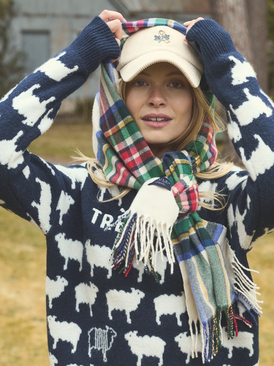 Langtree Multi Bright Large Unisex Scarf - RUTHERFORD & Co