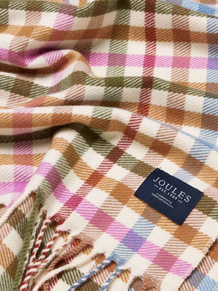 Langtree Multi Neutral Large Unisex Scarf - RUTHERFORD & Co