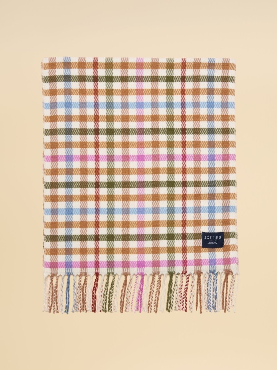 Langtree Multi Neutral Large Unisex Scarf - RUTHERFORD & Co