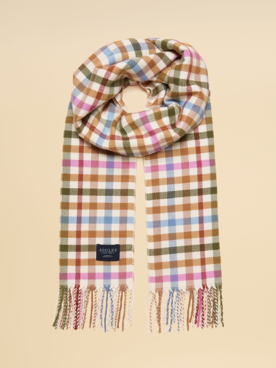 Langtree Multi Neutral Large Unisex Scarf - RUTHERFORD & Co