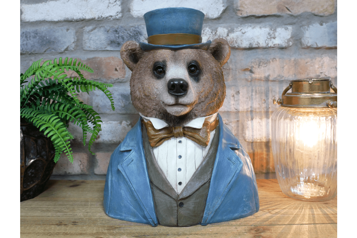 Large Bear Bust - RUTHERFORD & Co