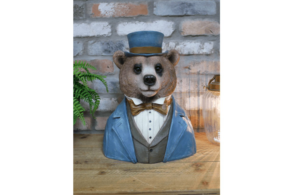 Large Bear Bust - RUTHERFORD & Co