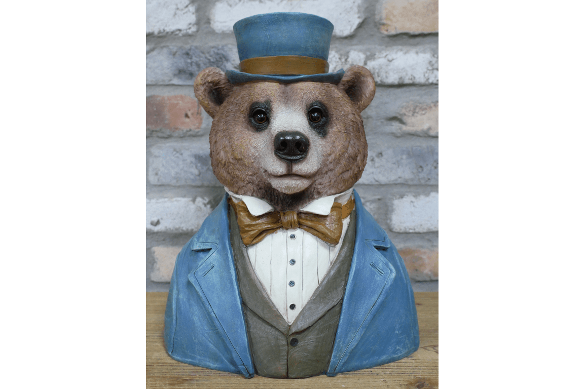 Large Bear Bust - RUTHERFORD & Co