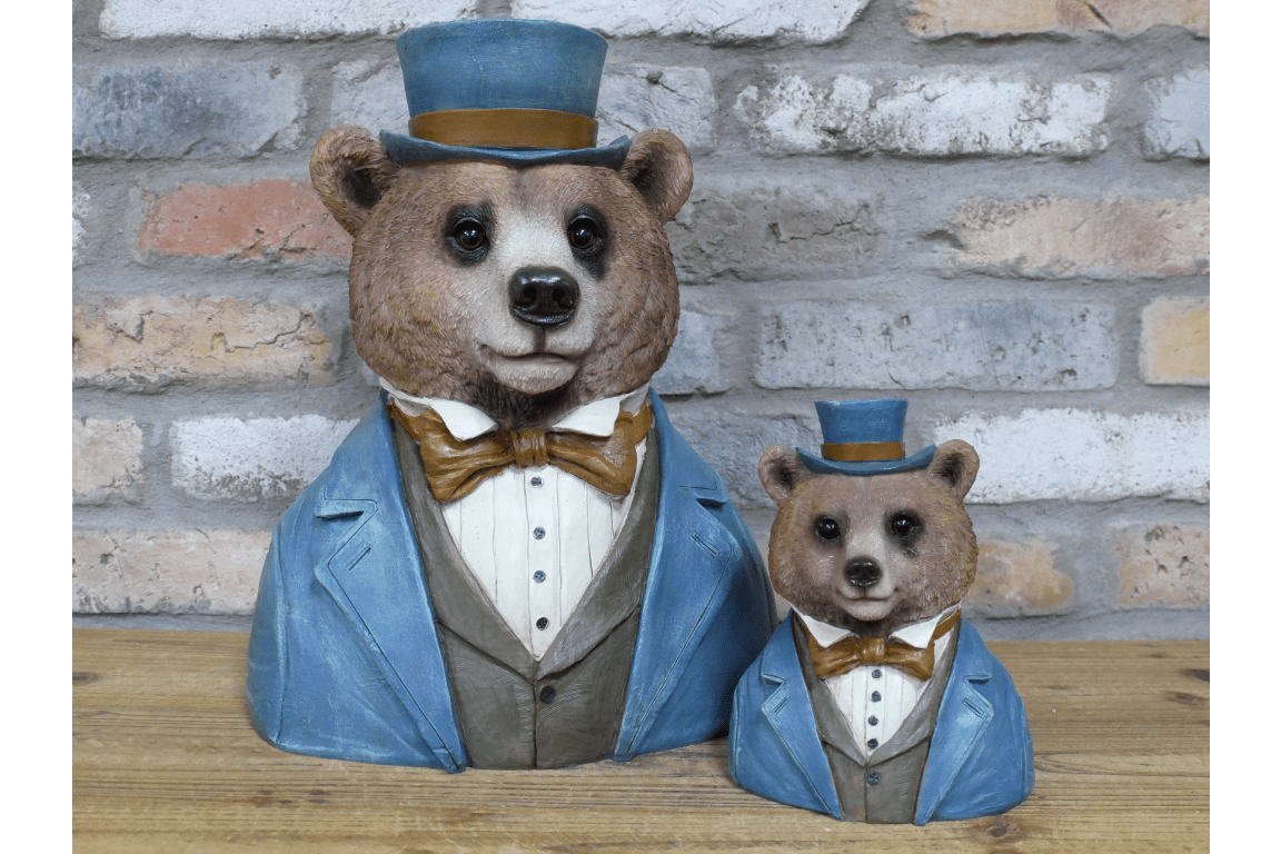 Large Bear Bust - RUTHERFORD & Co