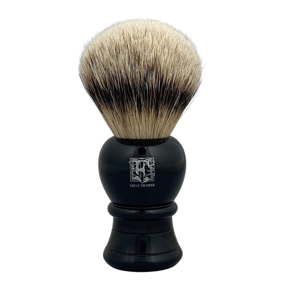 Large Black Super Badger Shaving Brush (SB5) - RUTHERFORD & Co