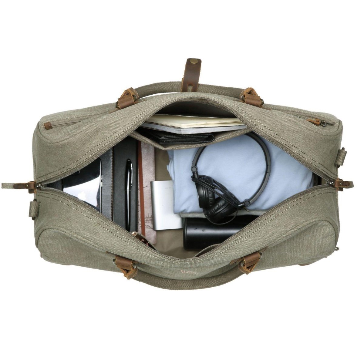 Large Canvas Holdall 45L | TRP0263 - RUTHERFORD & Co