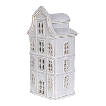 Large Caramel Cottage Candle Holder - RUTHERFORD & Co