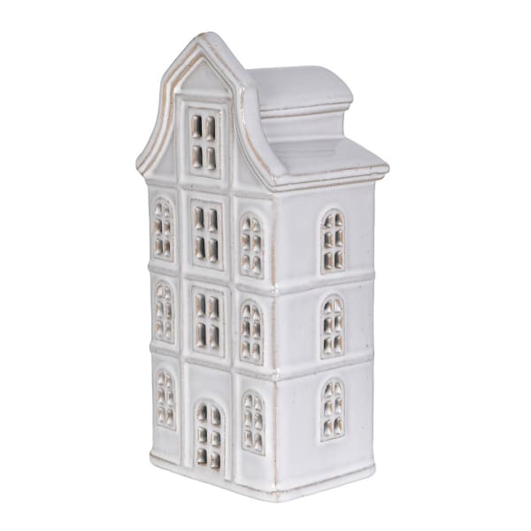 Large Caramel Cottage Candle Holder - RUTHERFORD & Co