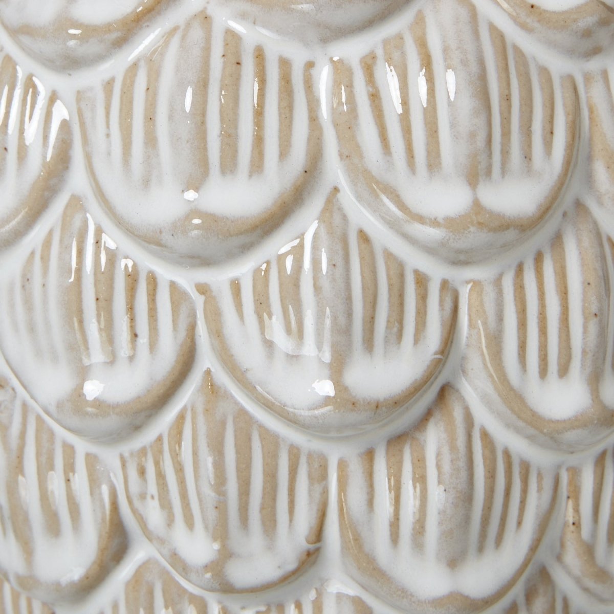 Large Ceramic Pine Cone Trinket Dish With Lid - RUTHERFORD & Co