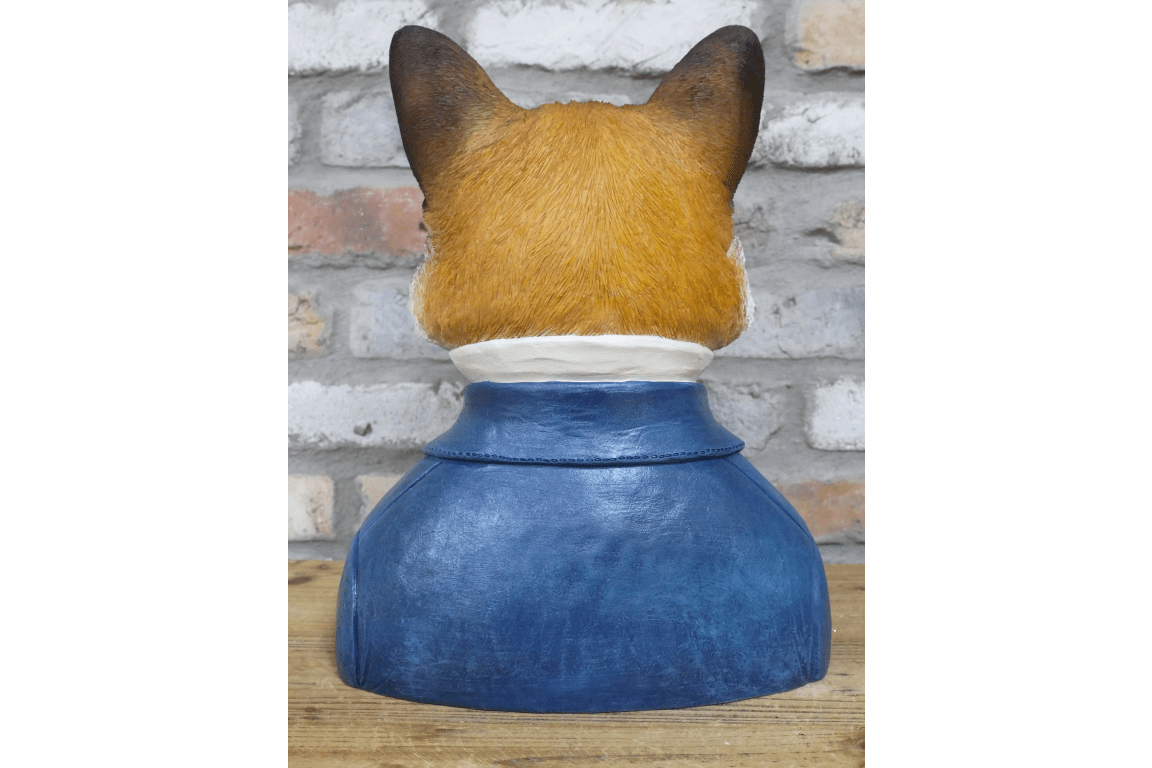 Large Fox Bust - RUTHERFORD & Co