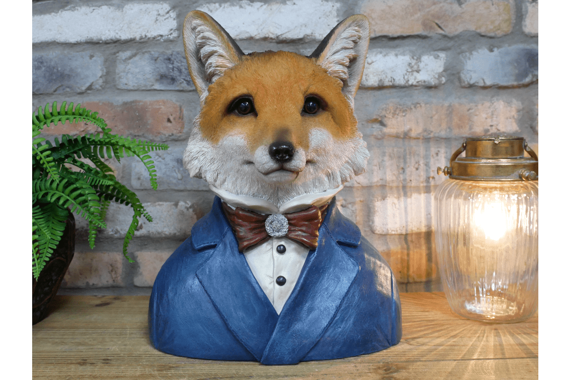 Large Fox Bust - RUTHERFORD & Co