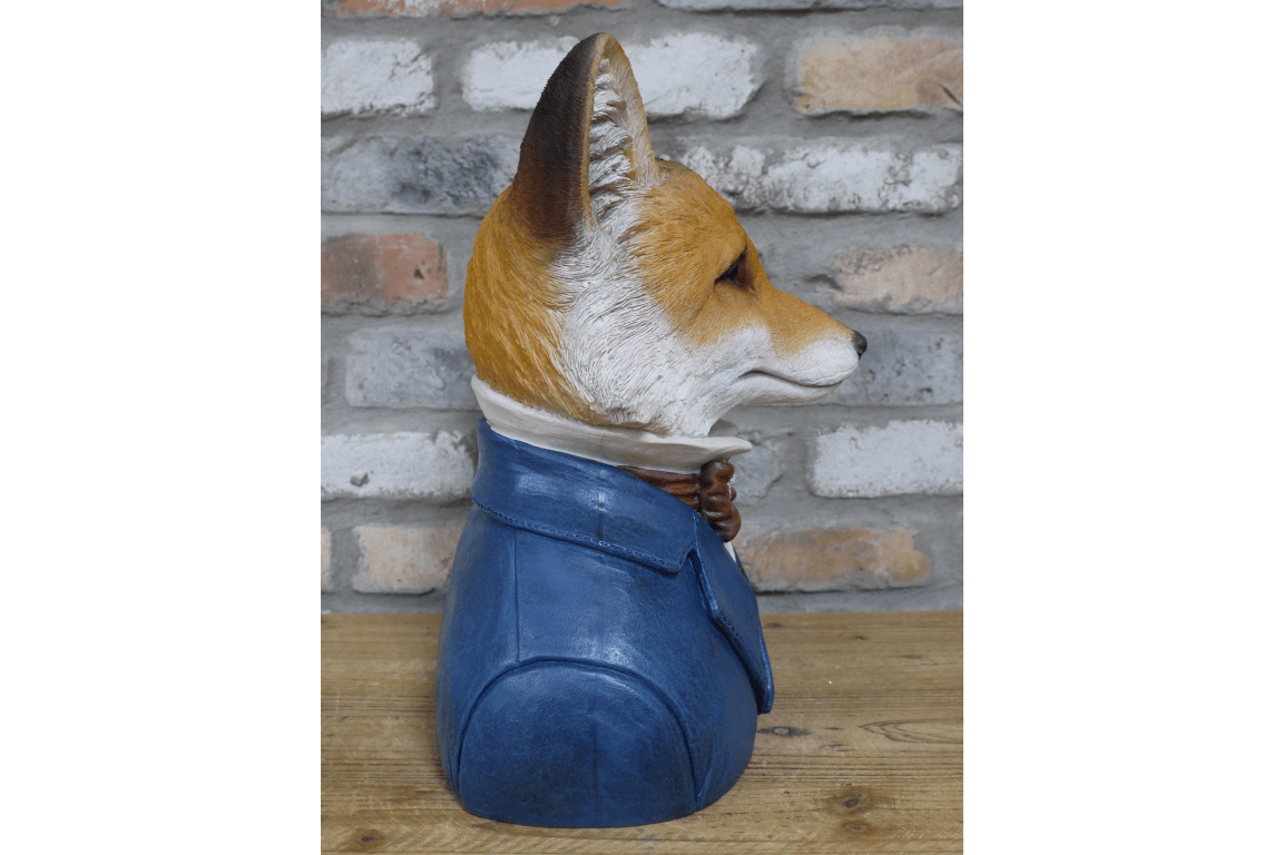 Large Fox Bust - RUTHERFORD & Co