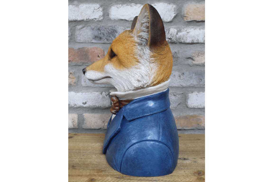 Large Fox Bust - RUTHERFORD & Co