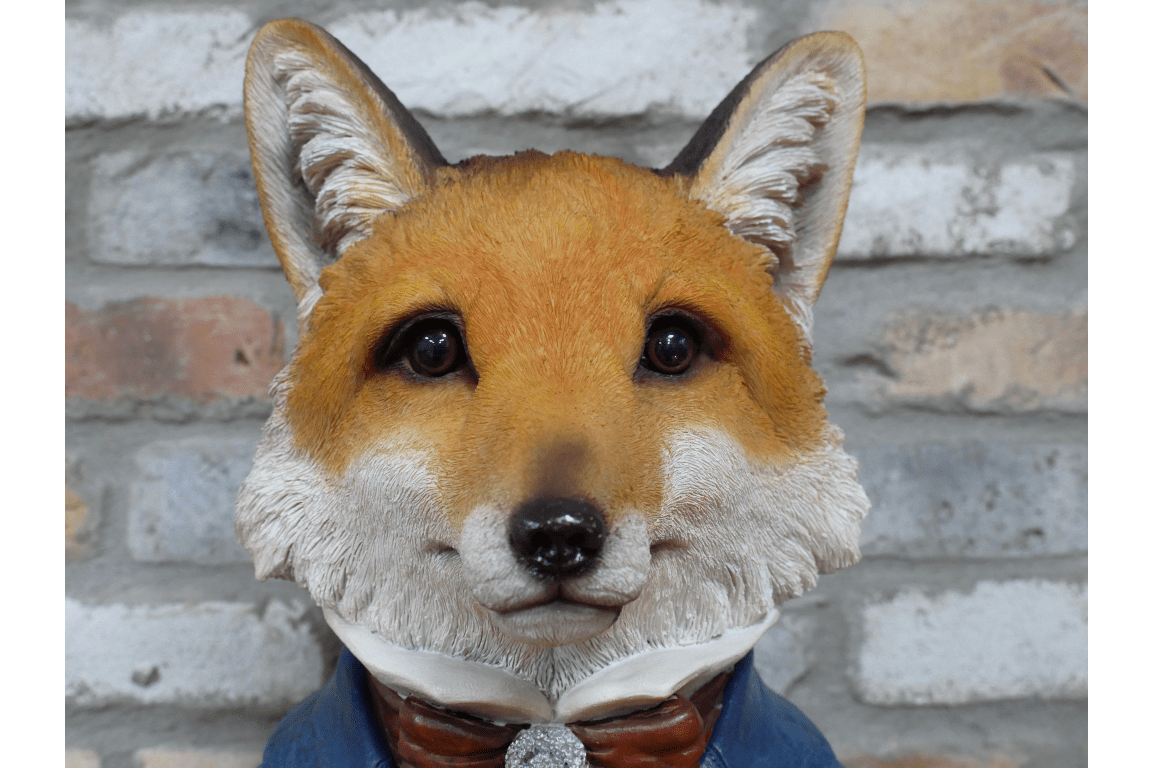 Large Fox Bust - RUTHERFORD & Co
