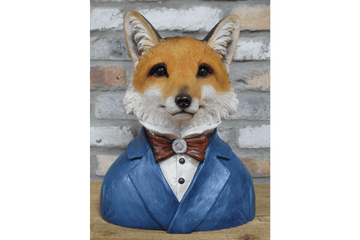 Large Fox Bust - RUTHERFORD & Co