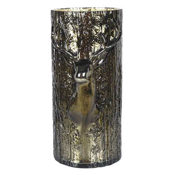 Large Juniper Stag Candle Holder - RUTHERFORD & Co