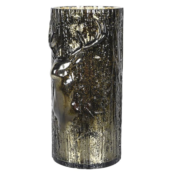 Large Juniper Stag Candle Holder - RUTHERFORD & Co