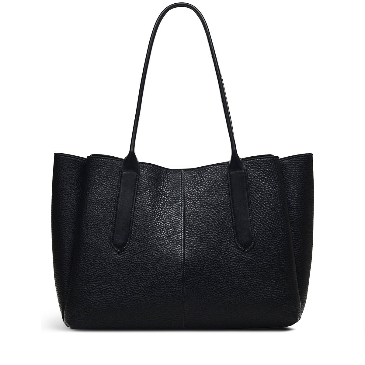 Large Open Top Tote Black - RUTHERFORD & Co