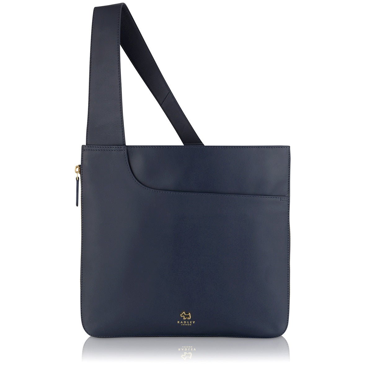 Large Zip Around Crossbody Ink - RUTHERFORD & Co