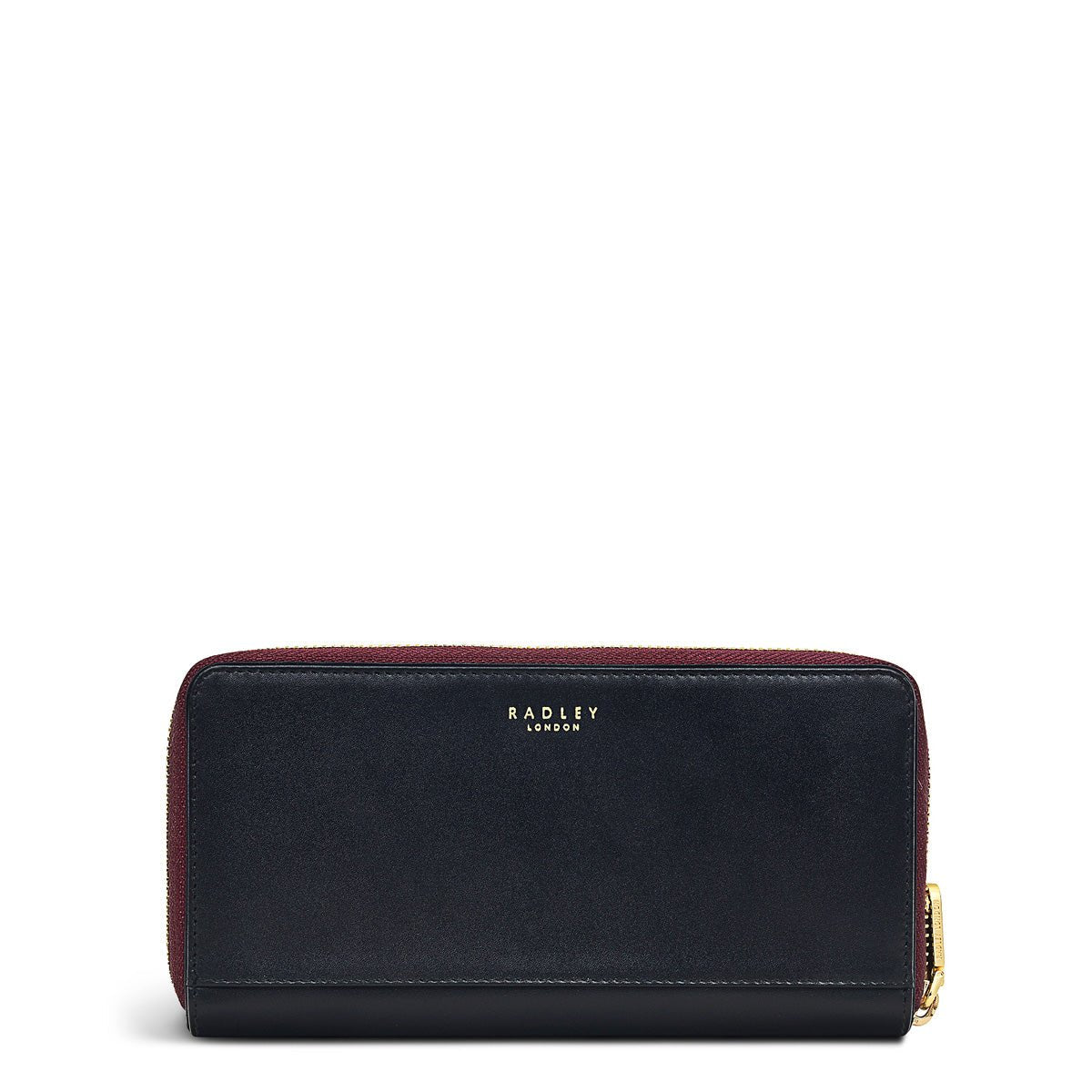 Large Zip Around Matinee Black - RUTHERFORD & Co