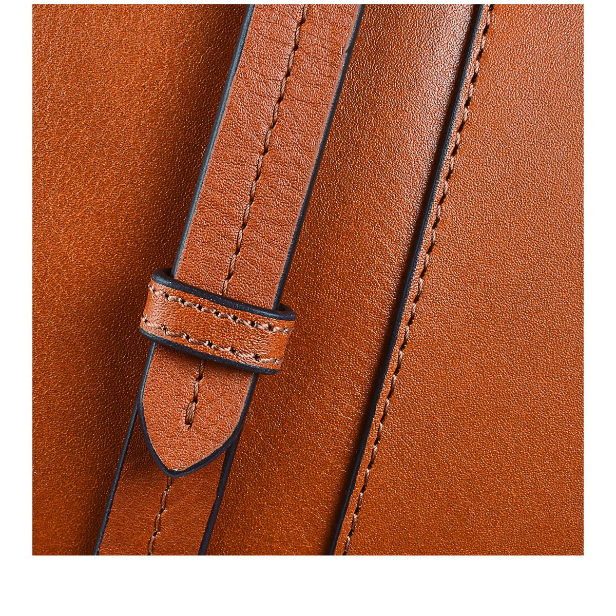 Large Ziptop Shoulder Ginger Biscuit - RUTHERFORD & Co