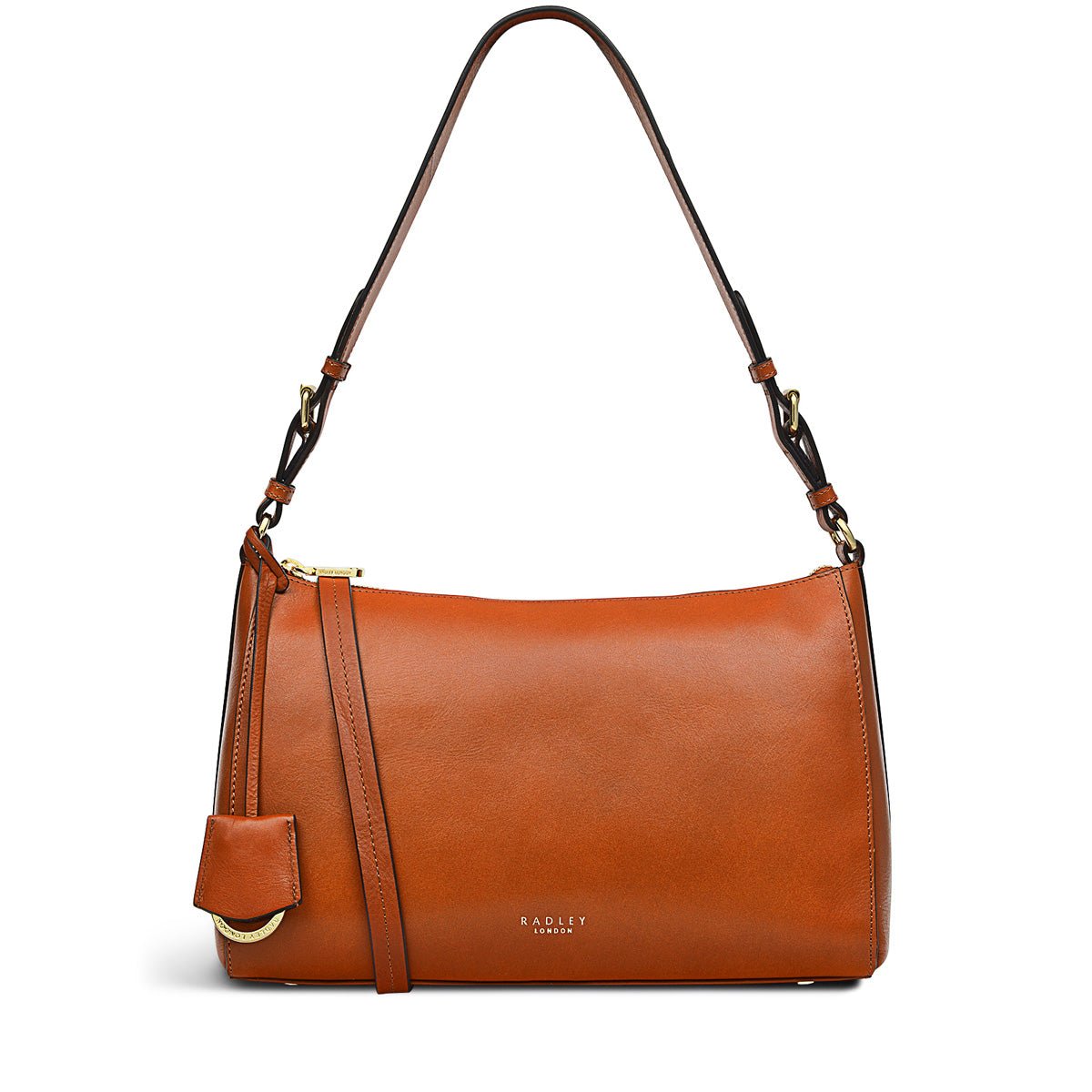 Large Ziptop Shoulder Ginger Biscuit - RUTHERFORD & Co
