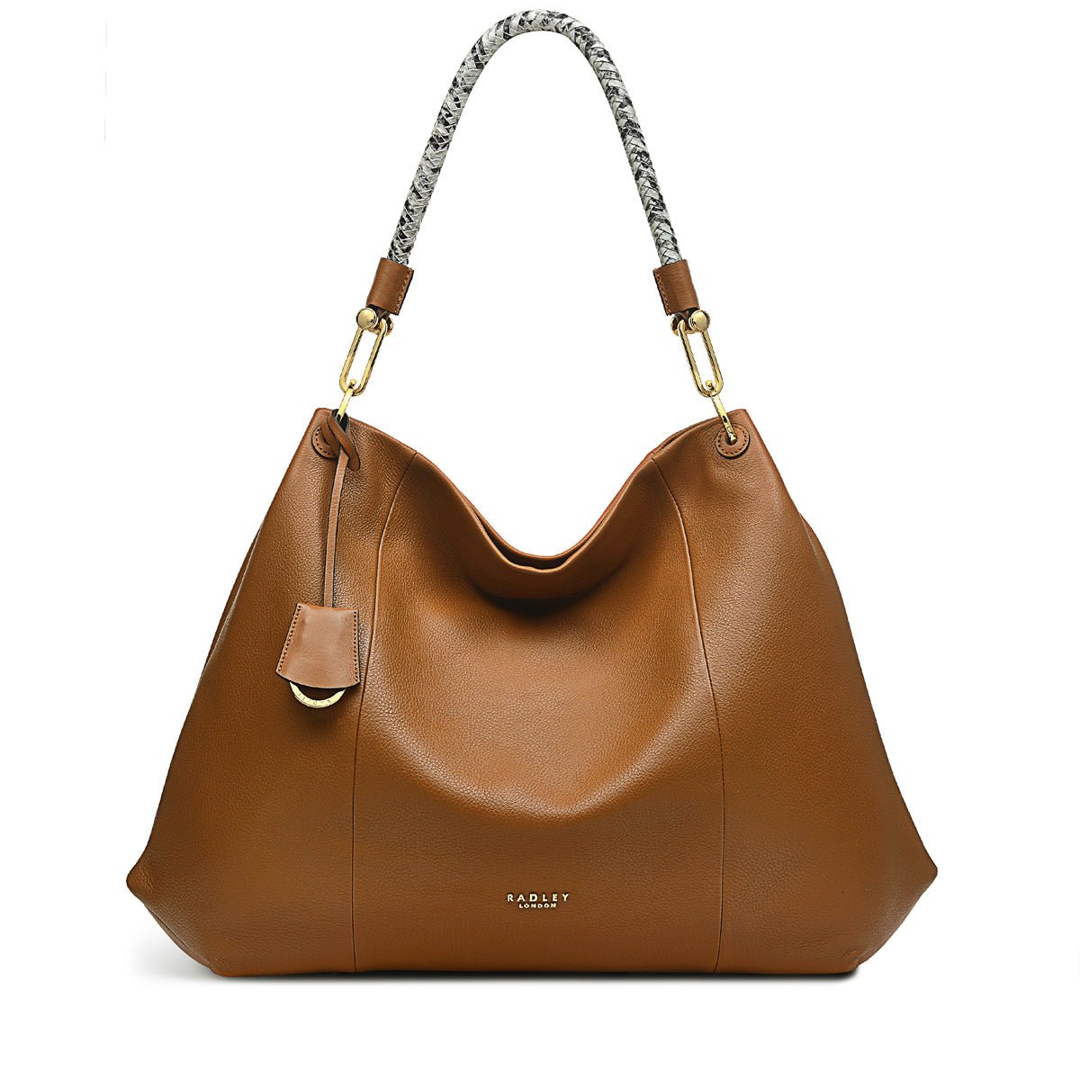 Large Ziptop Shoulder Toffee - RUTHERFORD & Co