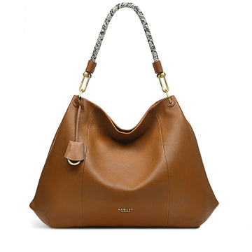 Large Ziptop Shoulder Toffee - RUTHERFORD & Co