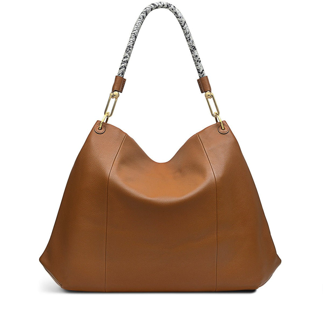 Large Ziptop Shoulder Toffee - RUTHERFORD & Co