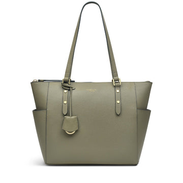 Large Ziptop Shoulder Winter Moss - RUTHERFORD & Co