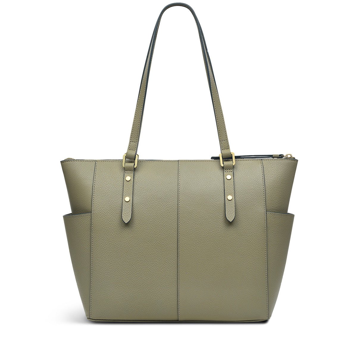 Large Ziptop Shoulder Winter Moss - RUTHERFORD & Co
