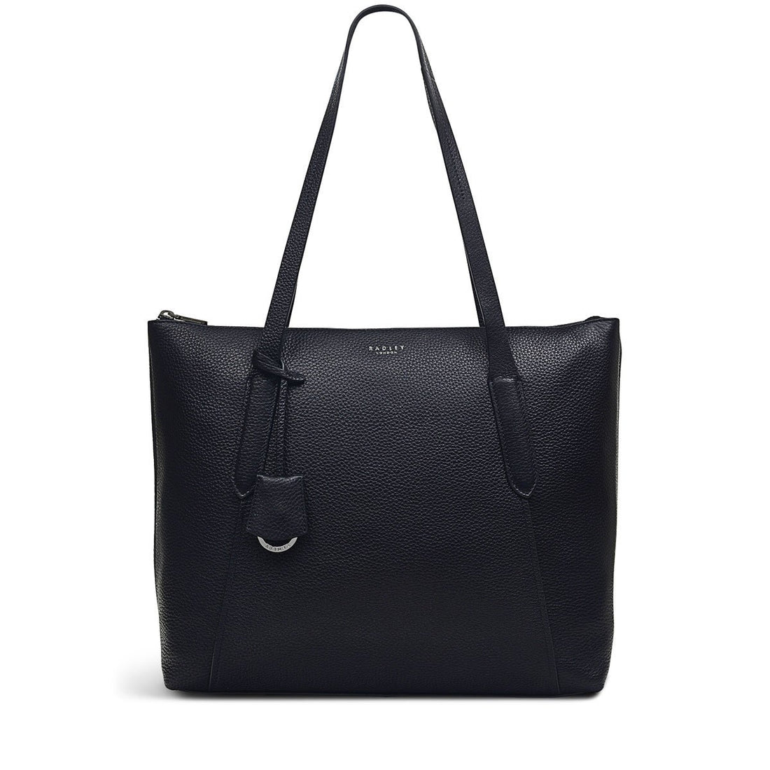 Large Ziptop Tote Black - RUTHERFORD & Co