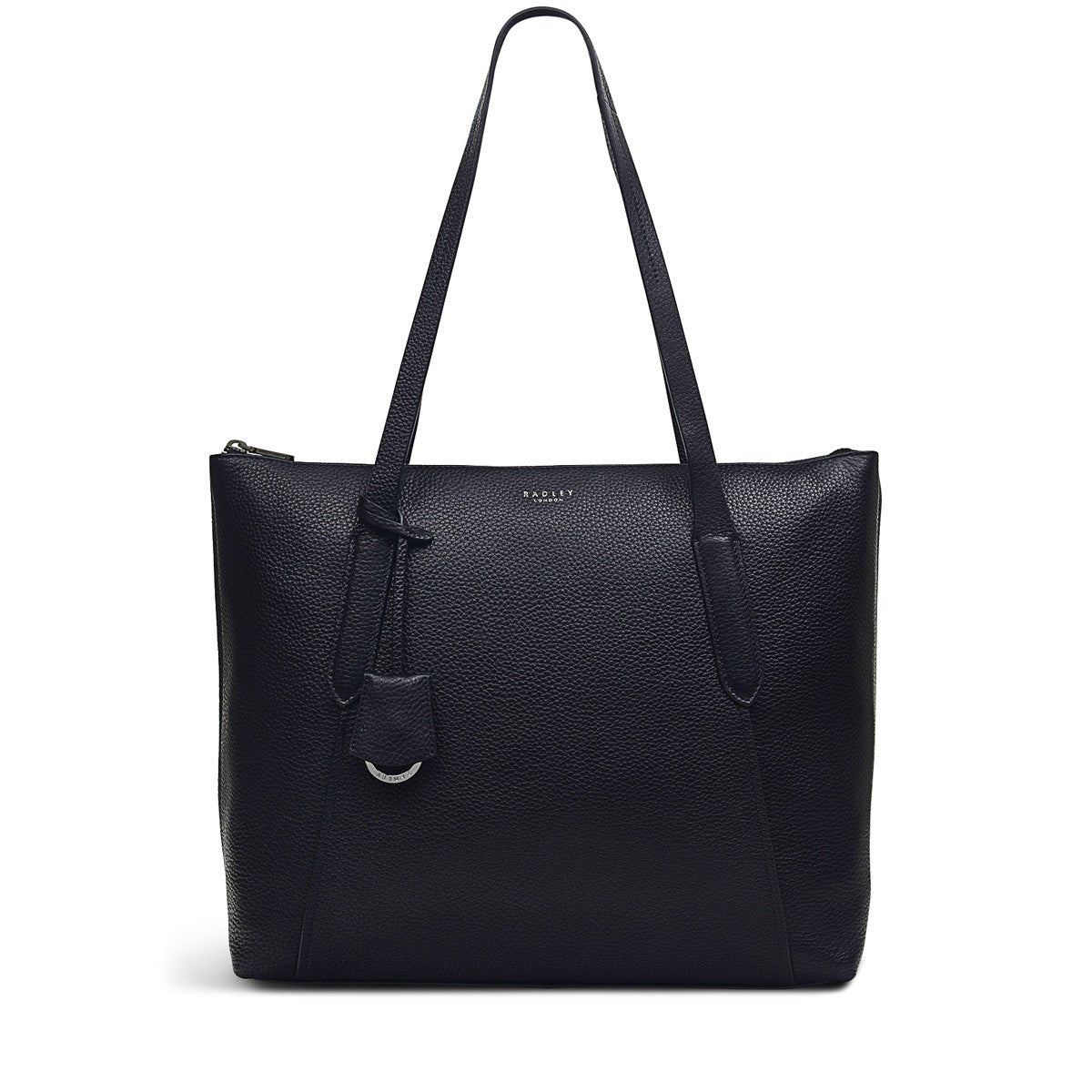 Large Ziptop Tote Black - RUTHERFORD & Co