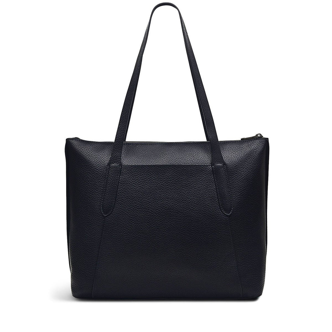 Large Ziptop Tote Black - RUTHERFORD & Co