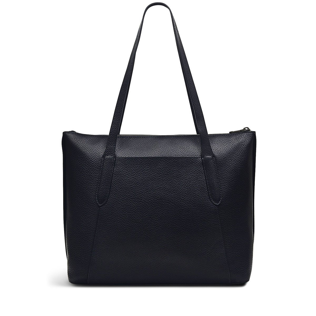 Large Ziptop Tote Black - RUTHERFORD & Co